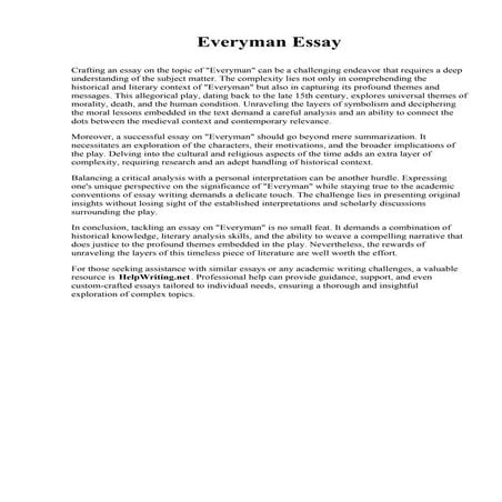 Everyman Essay.pdf