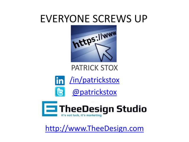 Everyone Screws Up HTTPS