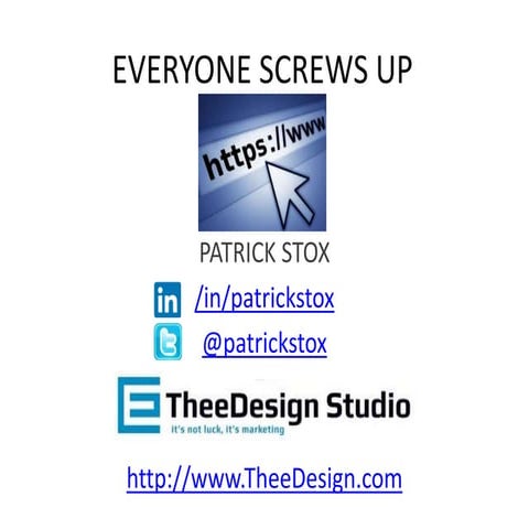 Everyone Screws Up HTTPS