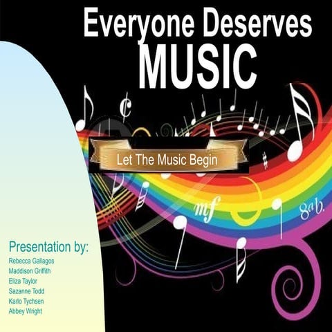 Music project powerpoint | PPTX