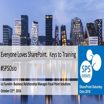 Everyone loves share point oslo