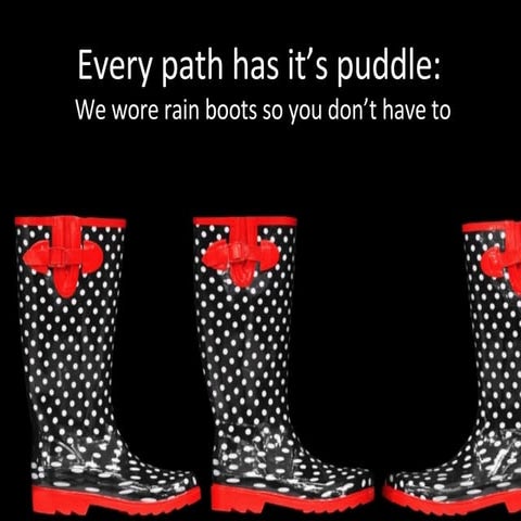 Every Path Has It’s Puddle