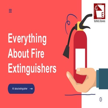 Everything About Fire Extinguishers