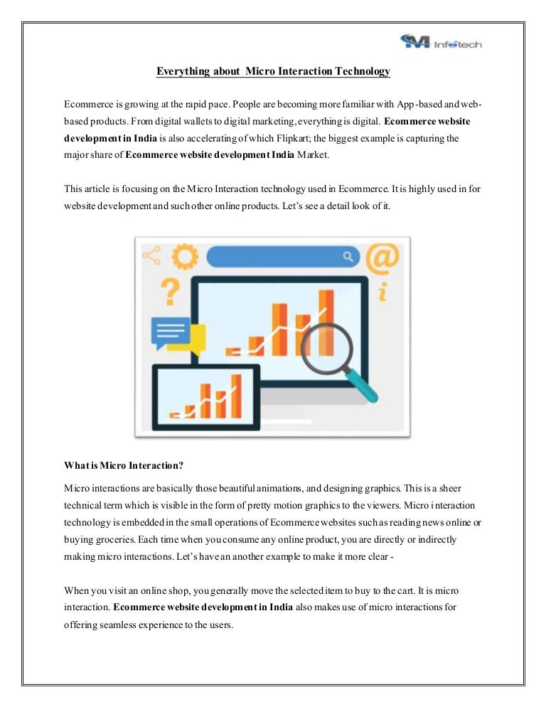 Everything About Micro Interaction Technology