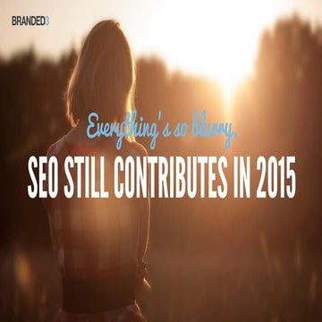 Figaro Digital Search Seminar: SEO Still Contributes in 2015 - Mike Jeffs