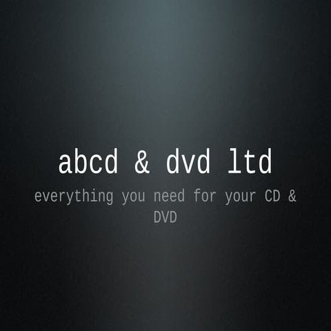 Everything you need for your cd & dvd