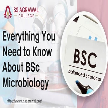 Comprehensive Guide to BSc Microbiology: Courses, Careers, and Future ...