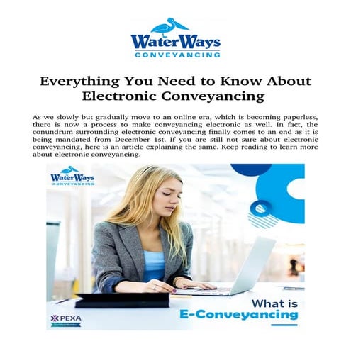 Electronic Conveyancing Adelaide--OHalloran Conveyancing (2).pptx