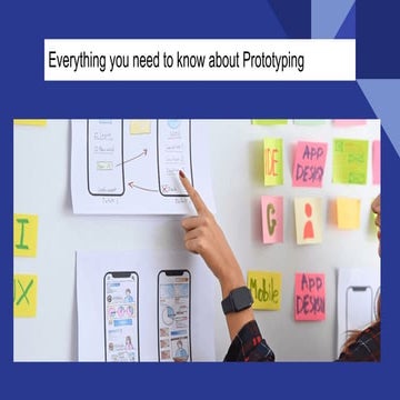 Benefits of Using a Low Fidelity Prototype | PPTX