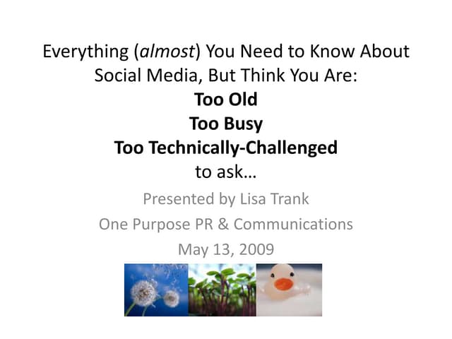 Everything You Need To Know About Social Media