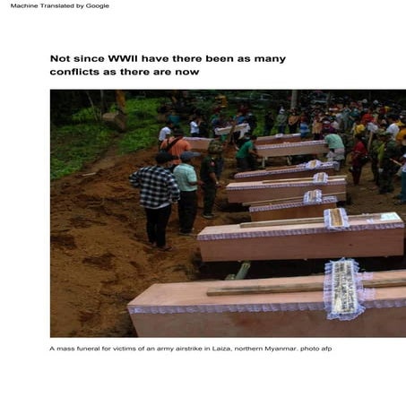 Dutch Newspaper Article: Every Where War December 2024