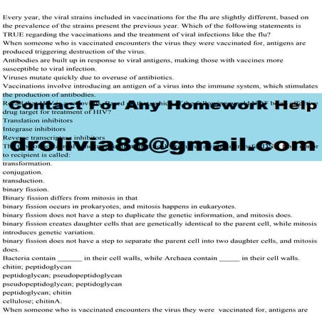 Every year, the viral strains included in vaccinations for the flu a.pdf