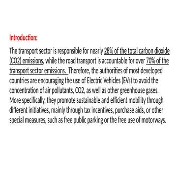 Electrical Vehicle all basics information
