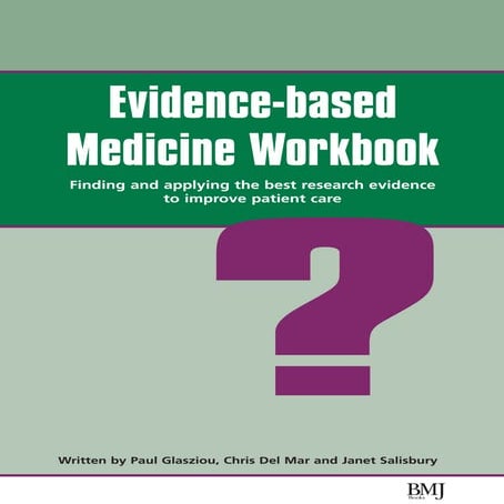 Evidence Based Medicine Workbook Pdf