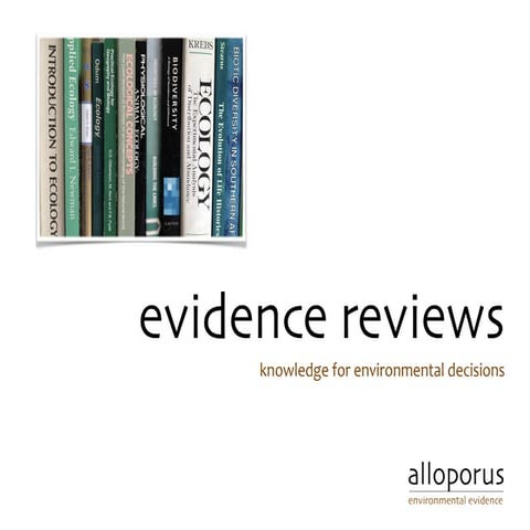 Evidence reviews | PDF