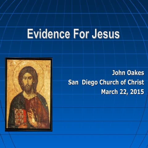 Evidence for Jesus Very Short Version
