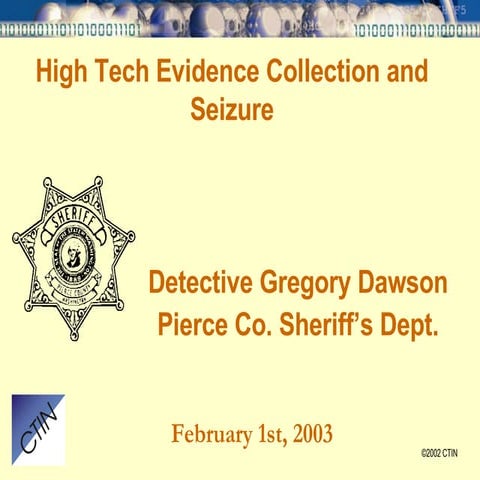 Evidence Seizure Ctin Version Draft Sent To Sandy For Polishing
