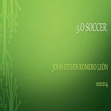 Evidence 7 creation of the company soccer 5.0