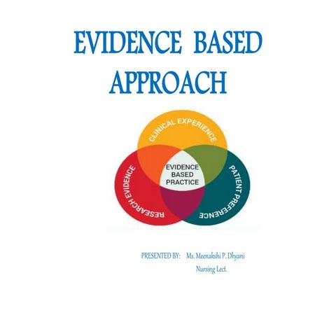 Program Evaluation An Introduction To An Evidence Based Approach Evidence based approach | PPT