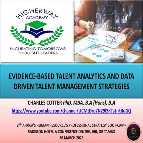 Evidence based Talent Analytics and Data driven Talent Management Strategies.pdf