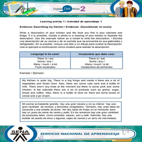 Evidence describing my_kitchen