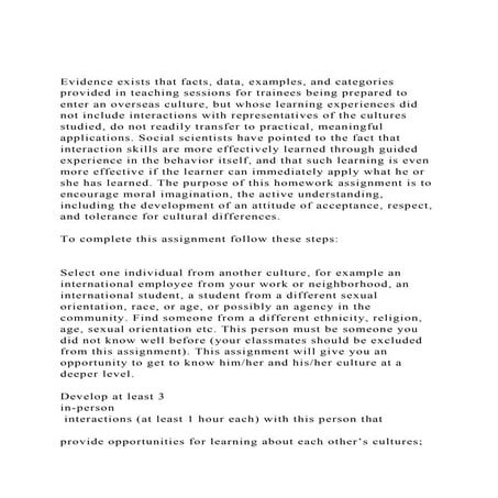 Evidence exists that facts, data, examples, and categories provi.docx