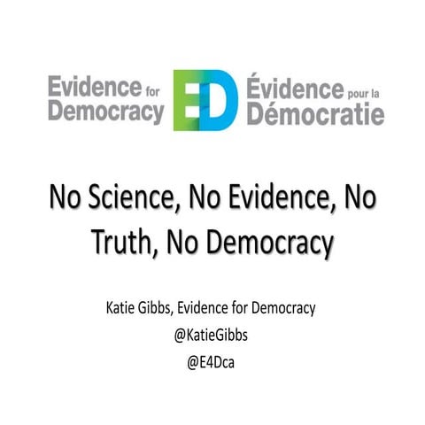 DEMOCRACY AND KNOWLEDGE--SCIENCE | DOCX