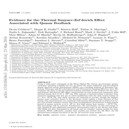 Evidence for the_thermal_sunyaev-zeldovich_effect_associated_with_quasar_feed...