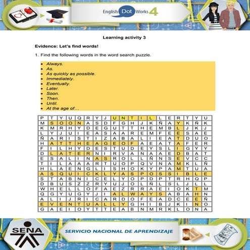 Evidence lets find_words