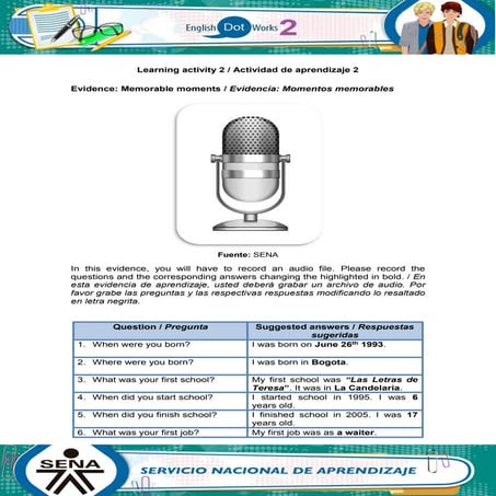 Evidence memorable moments