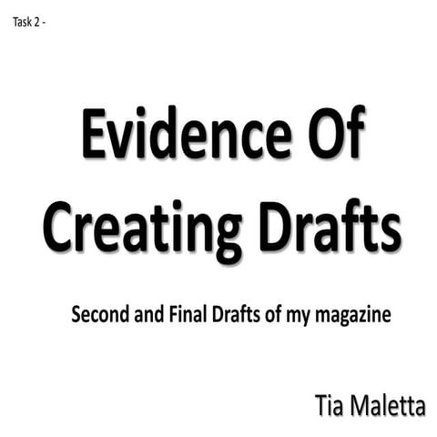 Evidence of Front Cover