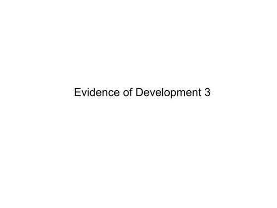 Evidence of progress | ODP