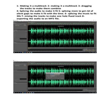 Evidence of radio edit