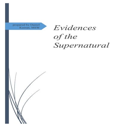 Evidences of the Supernatural