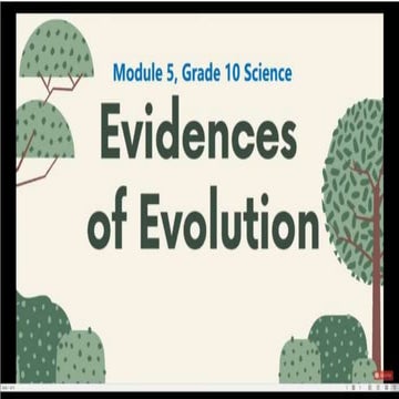 Science 10: Quarter 4 Evidences of Evolution.pptx