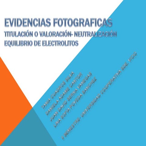 Evidencias fotograficas TITULACION, PH, SALUCIONES BUFFER