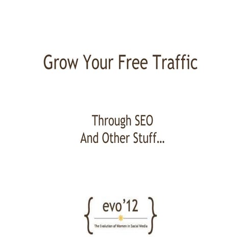 SEO for Bloggers 