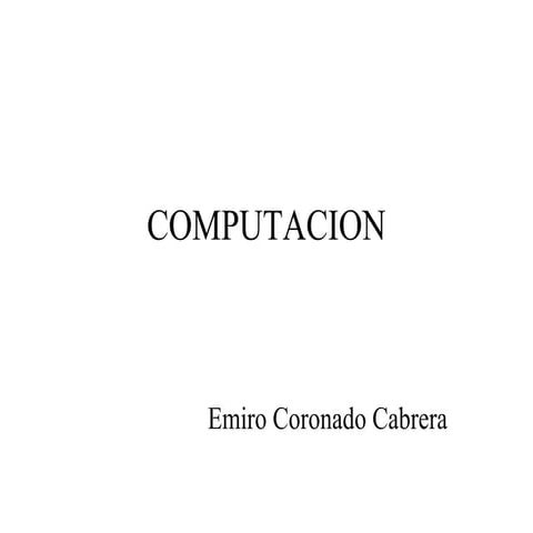computacion