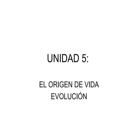 EvolucióN