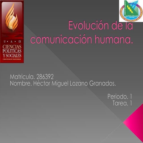 Evolución de la comunicación humana