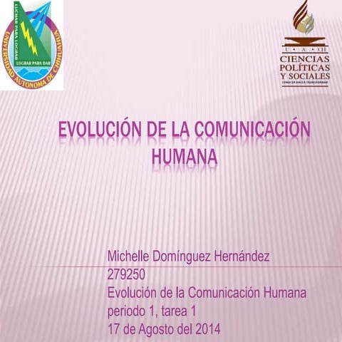 Evolución de la comunicación