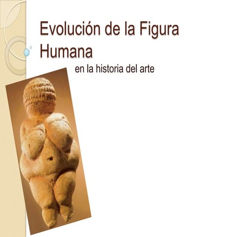 Figura humana en el arte a través de la historia | PPTX