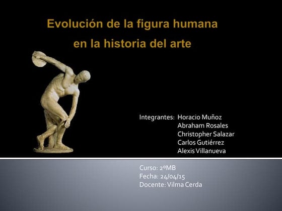 La figura humana a través de la historia | PPT