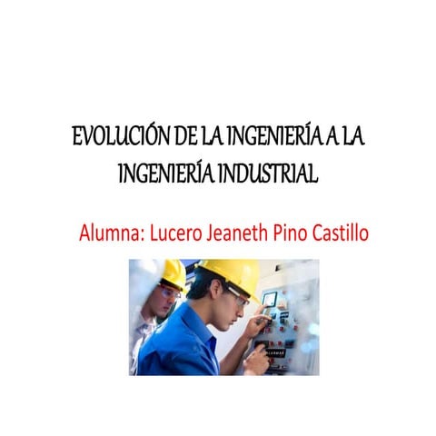 Linea de Tiempo de la Historia de la Ingeniería Industrial