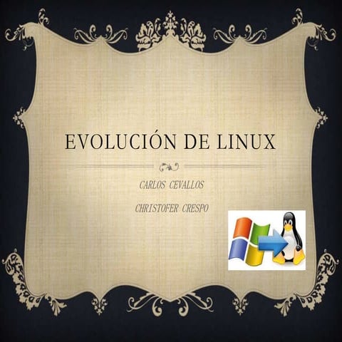 Evolucion de linux | PPTX