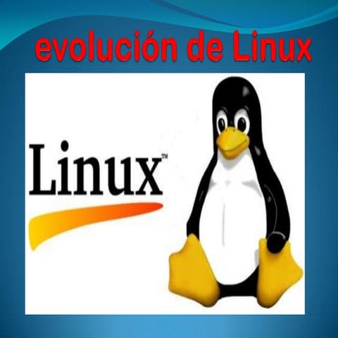 Evolución de linux