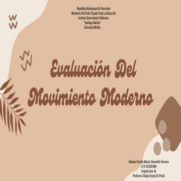 Evolución Del Movimiento Moderno.pdf