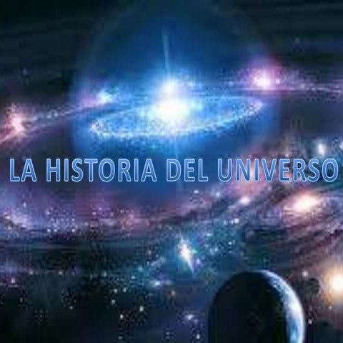 Evolución universo