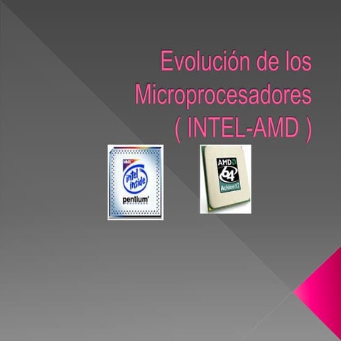 evolucion-de-los-microprocesadores-intel-amd.ppt