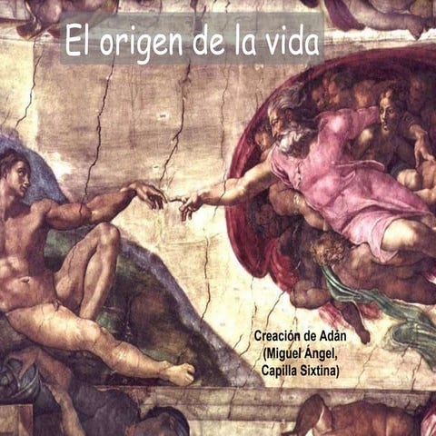Evolución 6.- El origen de la vida